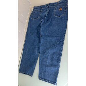 Vintage Carhartt Jeans Mens 44X32 B17 DST Relaxed Fit Y2K Tapered Workwear